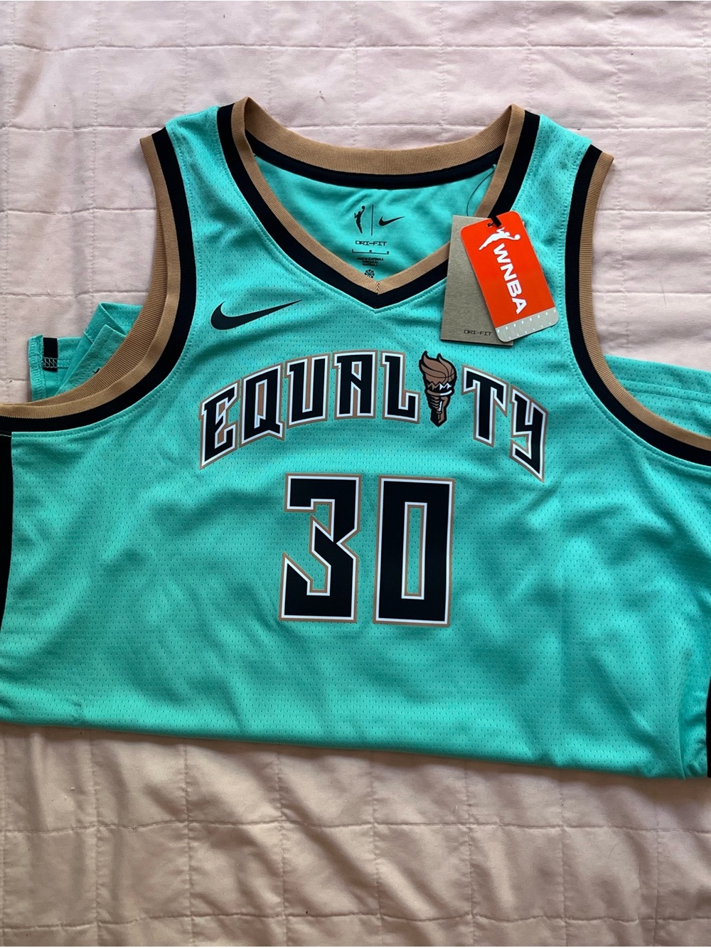 Official NY Liberty WNBA Basketball Jersey #30 STEWART